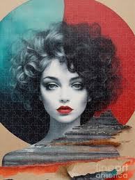 Rock Of Strength Jigsaw Puzzle by Tracey Ann Tuomey