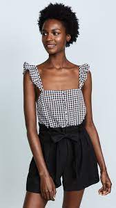 Madewell Ruffle Cami Beaute Africaine Africaine Beaute