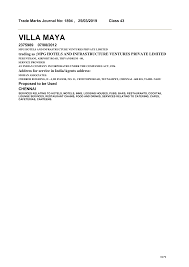Maybe you would like to learn more about one of these? Https Ipindia Gov In Writereaddata Portal Ipojournal 1 4723 1 Class 43 99 Pdf