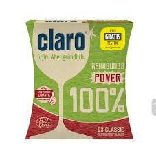 Claro energy tabs in wasserlöslicher folie! Claro Geschirrspultabs Gratis Testen