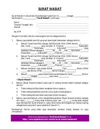 Download contoh surat pembagian warisan. 15 Contoh Surat Wasiat Yang Dibuat Sendiri