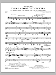 13 downloads 131 views 73kb size. Highlights From The Phantom Of The Opera