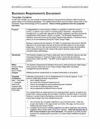 Brd Templates Document Templates Business Requirements Business Template