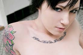 Even black and white designs can be interesting and beautiful. Female Chest Tattoos Instantly Locating The Better Artwork Chest Tattoos For Women