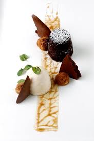 Classical dessert presentation used to be quite simple, dainty and inspired by traditional french patisserie. Elegant Simple Dessert Plating Novocom Top
