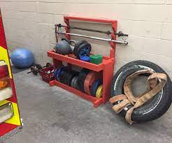 This is a tutorial of how i assembled my garage gym barbell rack. Diy Weight And Barbell Storage Rack 4 Steps With Pictures Instructables