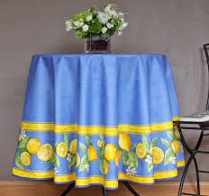 Check spelling or type a new query. 70 Inches Round Tablecloth Provence Oilcloth Lemons In Blue Ready To Ship Matbhing Napkins Available 70 Inch Round Tablecloth Round Tablecloth Christmas Table Cloth