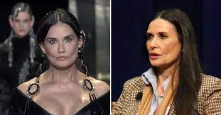 After seeing demi moore walk down the runway, fans of the actress are asking: Demi Moore S Plastic Surgery Look Was Cry For Help Insider