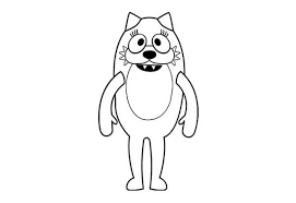 Are you looking for the best yo gabba gabba coloring pages for your personal blogs, projects or designs, then clipartmag is the place just for you. The Blue Cat Dragon Toodee From Yo Gabba Gabba Coloring Page Coloring Sun Cat Dragon Coloring Pages Blue Cats
