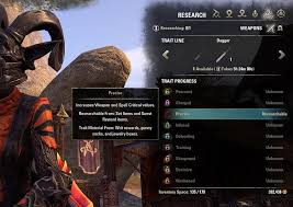 Trait Research Guide Elder Scrolls Online Elder Scrolls Online Hub
