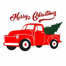 Download Christmas Red Truck Svg Truck With Tree Svg Svg Dxf Eps Pdf Png Cricut Silhouette Cutting File Vector Clipart