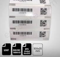 UHF Flexible Printable On-Metal RFID Label Tags