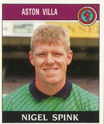 020 NIGEL SPINK # ENGLAND ASTON VILLA.FC STICKER FOOTBALL 89 PANINI