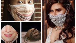 بالصور أغرب الكمامات خلال فترة فيروس كورونا 2020 halloween face makeup face halloween face