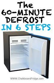 How To Defrost A Mini Fridge In 60 Minutes Small Fridge Freezer Refrigerator Mini Fridge