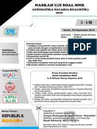 3, 6, dan 8 c. Uji Soal Mnr Kelas 3 4 Ok
