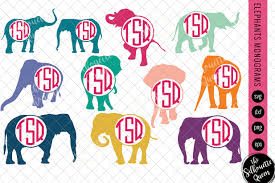 Free Free Elephant Monogram Svg 946 SVG PNG EPS DXF File