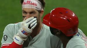On monday night in atlanta, new york mets outfielder kevin pillar was hit in the face by a seventh inning fastball thrown by braves pitcher jacob webb. Harper Gregorius Hit By Pitches 04 28 2021 Mlb Com