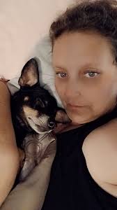Pikachu is my faithful sweet baby. She is a chiweenie, 6 years old.