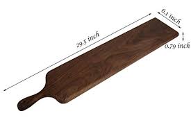 Rated 4.5 out of 5 stars. Long Walnut Cheese Board With Handle By Walux 29 5 X 6 1 Long Charcuterie Platter Xl Cheese Board Large Wooden Cheese Serving Board Extra Large Charcuterie Board Pricepulse