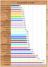 70 expository janka wood hardness rating chart