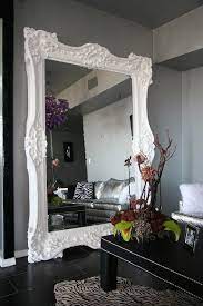 Best Seller Floor Mirror Italian Baroque Rococo Style In Lacquer Finish Home Decor Interior Home