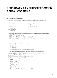 Himpunan penyelesaian persamaan pangkat eksponen f x h x g x. 03 Persamaan Eksponen