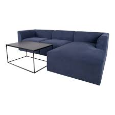 Alva Sofa Rechts Gewendet Blau Wohnlandschaft Couch Wohnzimmer Garnitur Mobel Dynamic 24 De