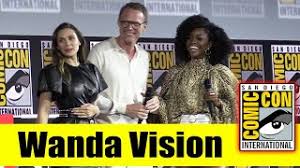 Wanda Vision 2019 Marvel Comic Con Panel Elizabeth Olsen Paul Bettany Teyonah Parris Youtube