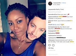 Image result for Yvonne Nelson finally spotted with baby daddy