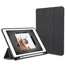 Ivapo Schutzhulle Fur Ipad Pro 9 7 Pencil Halter Premium Pu Leder Folio Case Mit Auto Schlafen Wecken Und Leather Ipad Case Apple Pencil Holder Ipad Pro 12 9