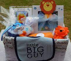 Premium Little Big Guy Baby Boy Gift Basket Ready To Ship Lion Baby Shower Theme Unique B Baby Shower Gifts For Boys Baby Boy Gifts Baby Boy Gift Baskets