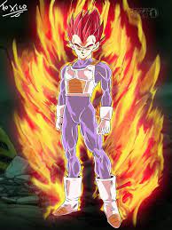 Vegeta Ssj God Red Franciscozst28 Anime Dragon Ball Super Anime Dragon Ball Super Saiyan God
