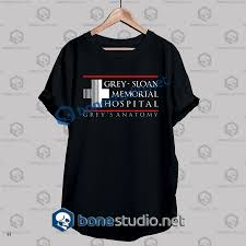 Grey Sloan Memorial Hospital T Shirt Adult Unisex Size S 3xl