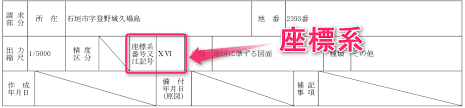 公図から場所を特定するときは 平面直角座標系を使うと便利です 不動産実務tips