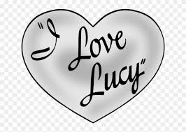 I Love Lucy Love Lucy Title Clipart 1129688 Pinclipart