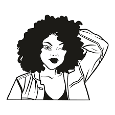 Download Nubian Queen Svg Afro Woman Svg Black Girl Logo Black Woman Face Svg Svg Cut File Download Jpg Png Svg Cdr Ai Pdf Eps Dxf Format