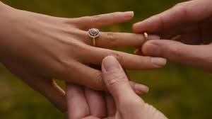· if wedding dresses are your thing, then you're going to love this list! Engagement Ring With Ruby Diamonds Worn By Violet Barnes Emily Blunt As Seen In The Five Year Engagement Spotern