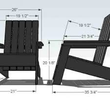 Tall Adirondack Chair Plans Chair Woodworking Plans Modern Adirondack Chair Adirondack Chairs Diy