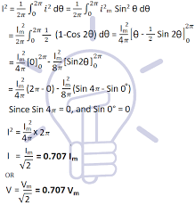 The rms current is equal to the direct current that:. Rms Value Average Value Peak Value Peak Factor Form Factor In Ac