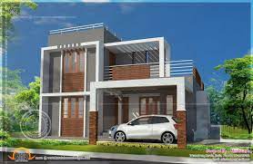 Small Indian House Plans Modern Affordable House Plans Contemporary House Plans Flat Roof Design