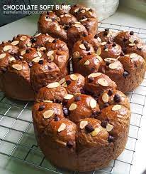 Mamafami S Spice N Splendour Chocolate Soft Buns Chocolate Bread Bakery Recipes Chocolate Bun Recipe