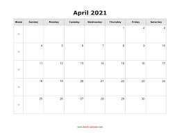 You can also change the calendar style. Download April 2021 Blank Calendar With Us Holidays Horizontal