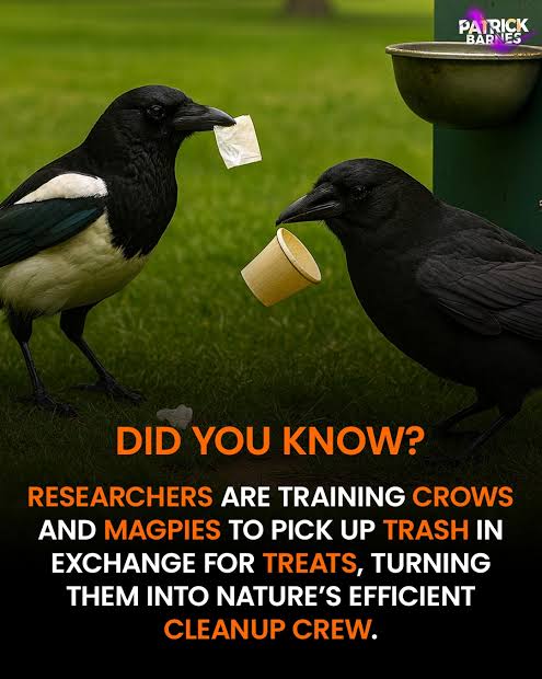 Keeping crows out of garbage in rural areas