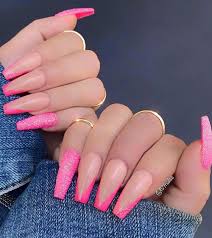 20 Best Pretty French Tip Coffin Nails In This Season The Best Nail Art Design Ideas About 49% of these are artificial fingernails, 0% are acrylic powder.