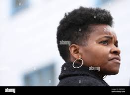 Buffalo mayoral candidate India Walton looks