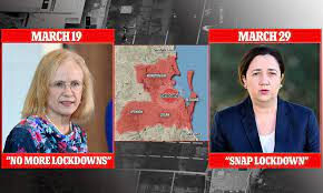Queensland Walks Back On Promise Of No More Lockdown As Greater Brisbane Told To Stay Home Daily Mail Online