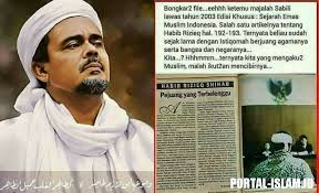 Salah satu pimpinan aksi demonstrasi, habib rizieq, dengan tegas meminta presiden, joko presiden harus segera mengeluarkan instruksi, agar polri segera menangkap ahok, ujar rizieq. Habib Rizieq Shihab Pejuang Yang Terbelenggu Portal Islam