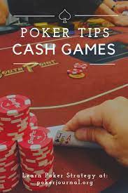 Poker Tips For Cash Games Wild Poker Cash Game Poker Poker Games Cash