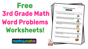 11 million students use ixl for academic help and enrichment. 3rd Grade Math Word Problems Free Worksheets With Answers Mashup Math